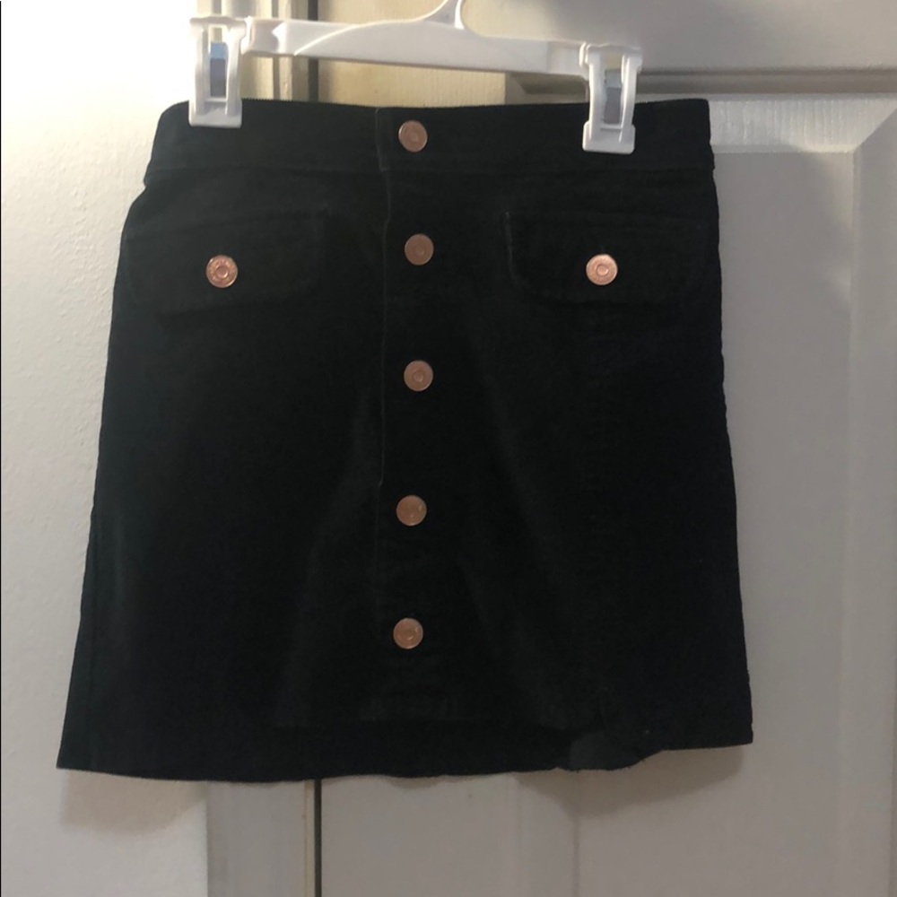 Velvet skirt